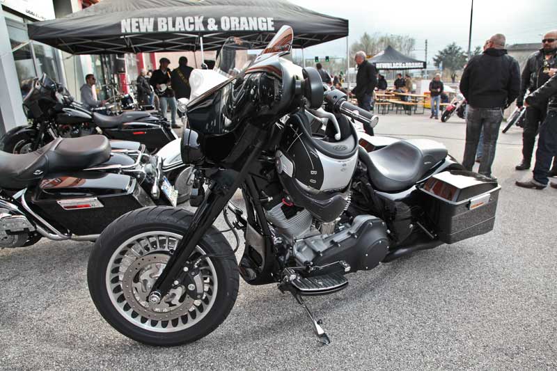 HARLEY OPEN DAY TRENTO 2012 - New Black e Orange