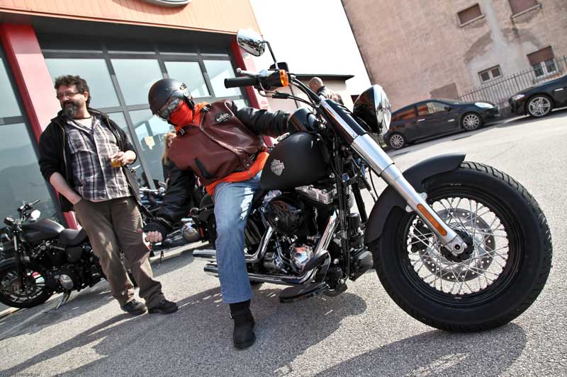 HARLEY OPEN DAY TRENTO 2012 - New Black e Orange